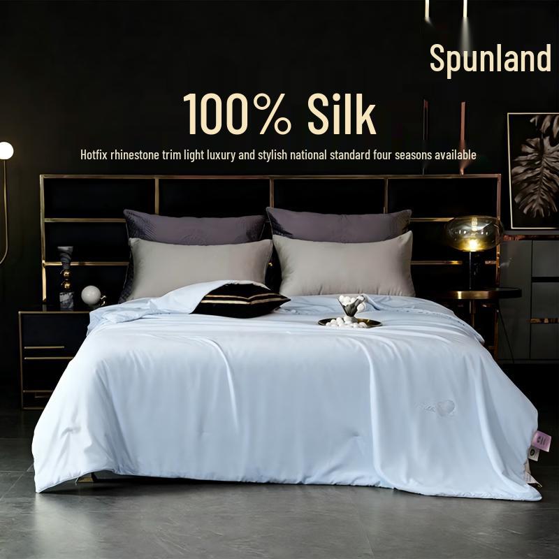 Fangwang Tussah Silk Quilt - Skin-Friendly & Antibacterial