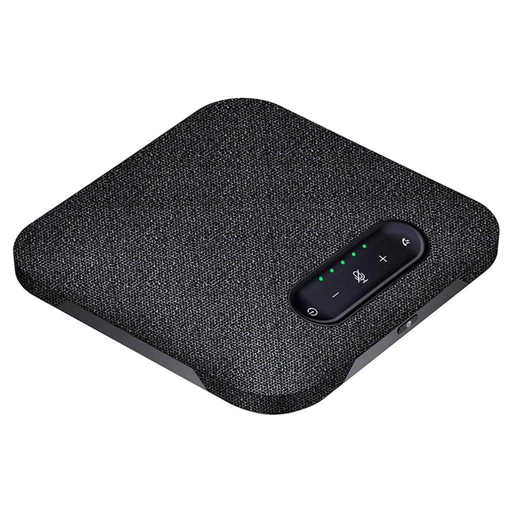 Desktop USB Wireless BT Conference Speakerphone Built in 4 Microphones Hi Fi Speaker 2 Extension Mic 360 degrees Voice