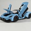 Diecast 1/22 Maserati MC20 Super Sports Car Alloy Model Sound & Light Pull Back Toy Boy Sports Car Toy Birthday Present for Kid