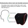 Crofy 2 Pack Car Neck Pillow, Softness Car Headrest Pillow For Driving With Adjustable Strap, 100% Memory Foam And Breathable Removable Cover,