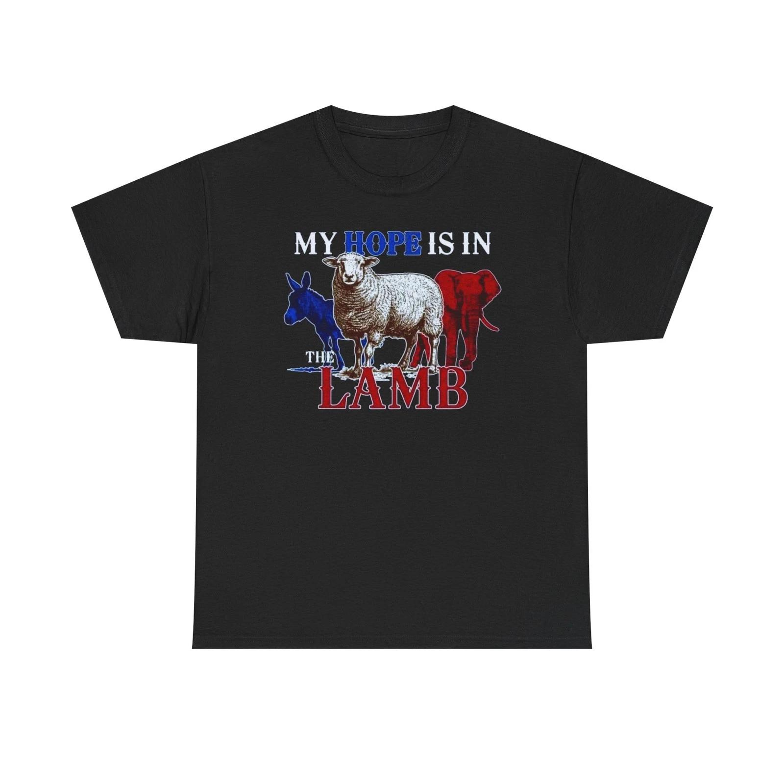 My Hope Is In The Lamb Unisex Heavy Cotton Tee 3XL