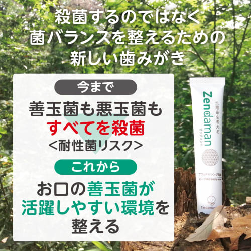 Zendaman Toothpaste, 60g, Orange Flavor, Formulated with 12 Natural Ingredients, Additive-Free, Fluoride-Free, for Bad Breath, Periodontal Care, Child