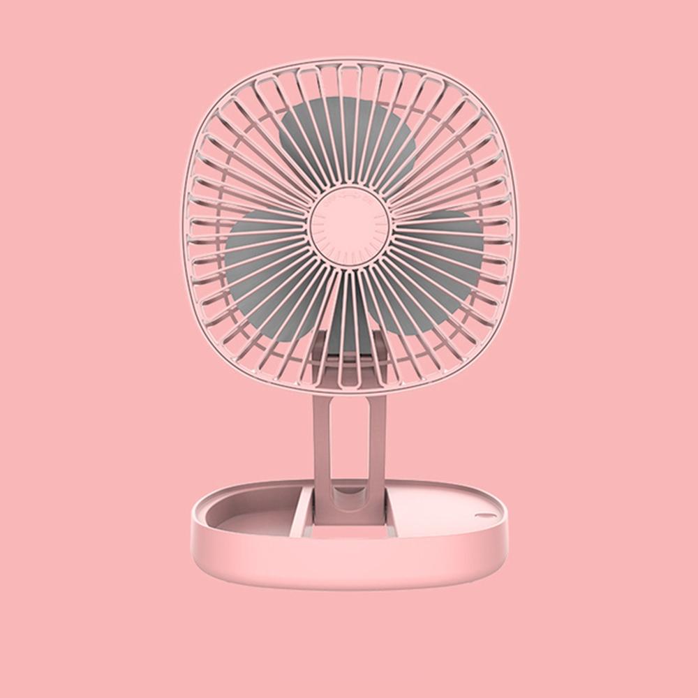 Faltfächer 3-Gang-Wind Desktop Outdoor Tragbarer Ventilator Sommer Mückenabwehr Aromatherapie Kühlung USB Ventilator