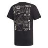 Adidas ID Creator Graphic Black Size To Japanese Size Men's T-Shirt, FSR44, (DV3060), J/L (equivalent L)