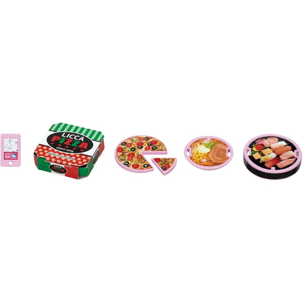 Takara Tomy Licca-chan Delivery Scooter 10 x 27 x 21 cm for Ages 3 and Up