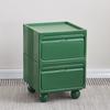 Multi-Layer Plastic Drawer Cabinet Bedside Storage Organizer for Children's Room And Bedrooms Compact Storage Unit for Small Spa
