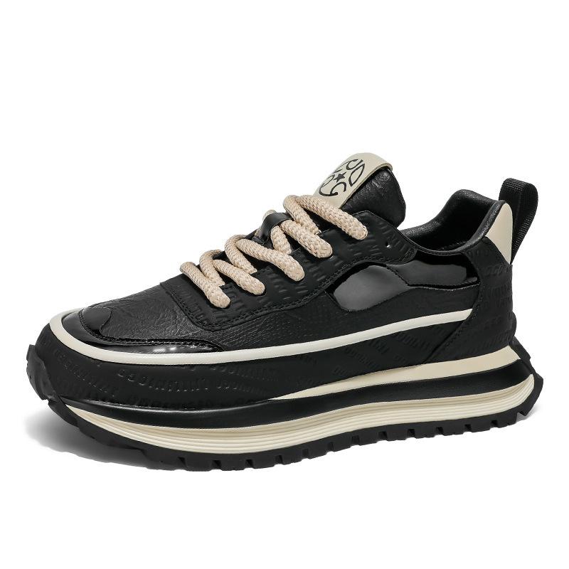 Douyin Kuaishou 2025 spring men's shoes breathable sports and leisure dad shoes men's trend Korean shoes Forrest Gump shoes