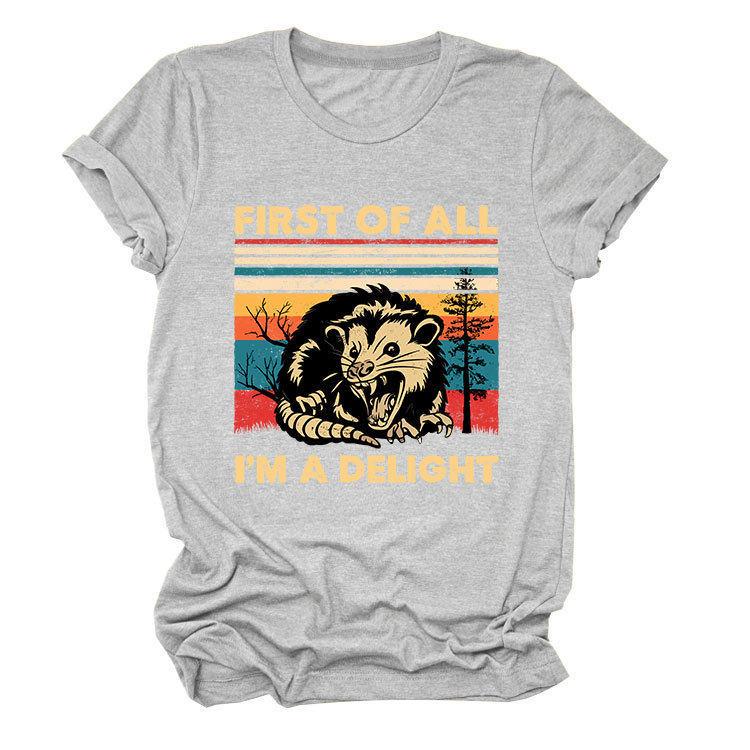 Unisex Summer Delight Round Neck T-Shirt