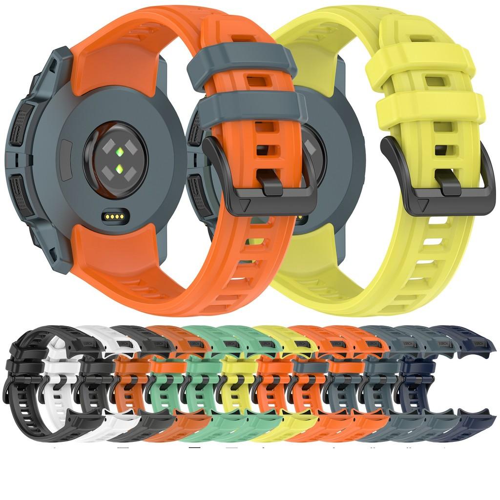 Silicone Strap for Garmin Instinct3 45mm 50mm Replacement Wrist Band for Garmin Instinct 3 50mm 45mm Accessories