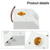 Energy Saving Lamp E27 Socket Holder Adjustable Sensing Distance Customizable Delay Settings Easy Installation Process