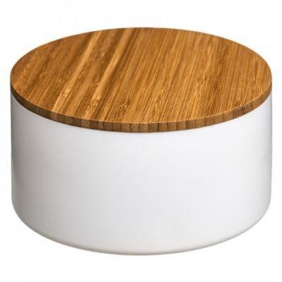 Box with Mirror Lid "Natureo" Atmosphéra. - White