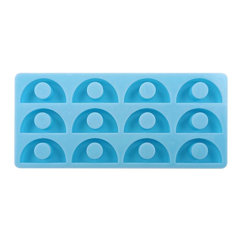 

Straw Topper Resin Mold Epoxy Casting Mould Straw Attachment Decoration Resin Mold Half Circle Flower Shape Mold Craft 1
