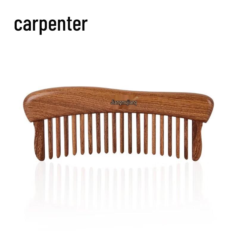 Tan Mujiang Authentic Inlaid Wooden Comb