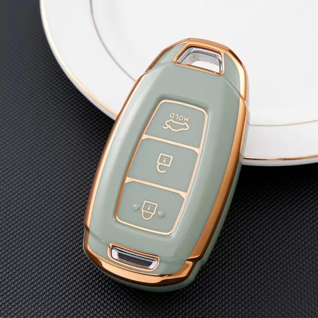 3/4 Tasten TPU Autoschlüsselanhänger Hülle Schlüsselanhänger Abdeckung Für Hyundai I30 Ix35 KONA Encino Solaris Azera Grandeur Ig Accent Santa Fe Palisade Schlüsselanhänger