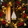 Christmas Tree Decorations 250 Anniversary USA Ornament, 1776-2026 2D Acrylic Commemorative Tag Years America Hanging Decoration for Patriotic