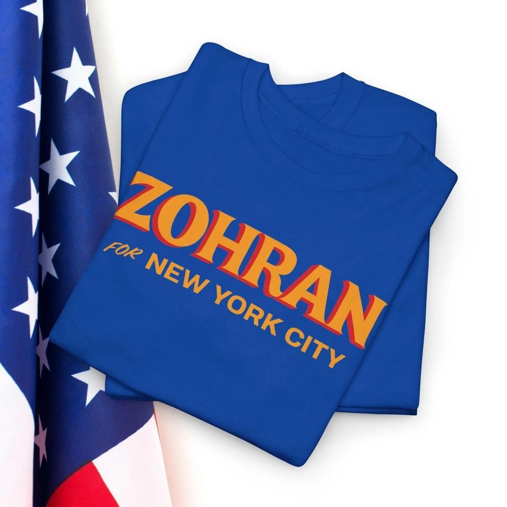 

Zohran Mamdani for Mayor T-Shirt: Vote Zohran, Progressive Democrats 3XL