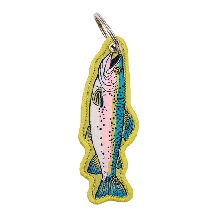 Portachiavi Pesce in Stoffa Creativo Decorazione Animale Portachiavi a Tema Ciondolo per Borsa Ottima Aggiunta di Fascino alle Chiavi o alle Borse