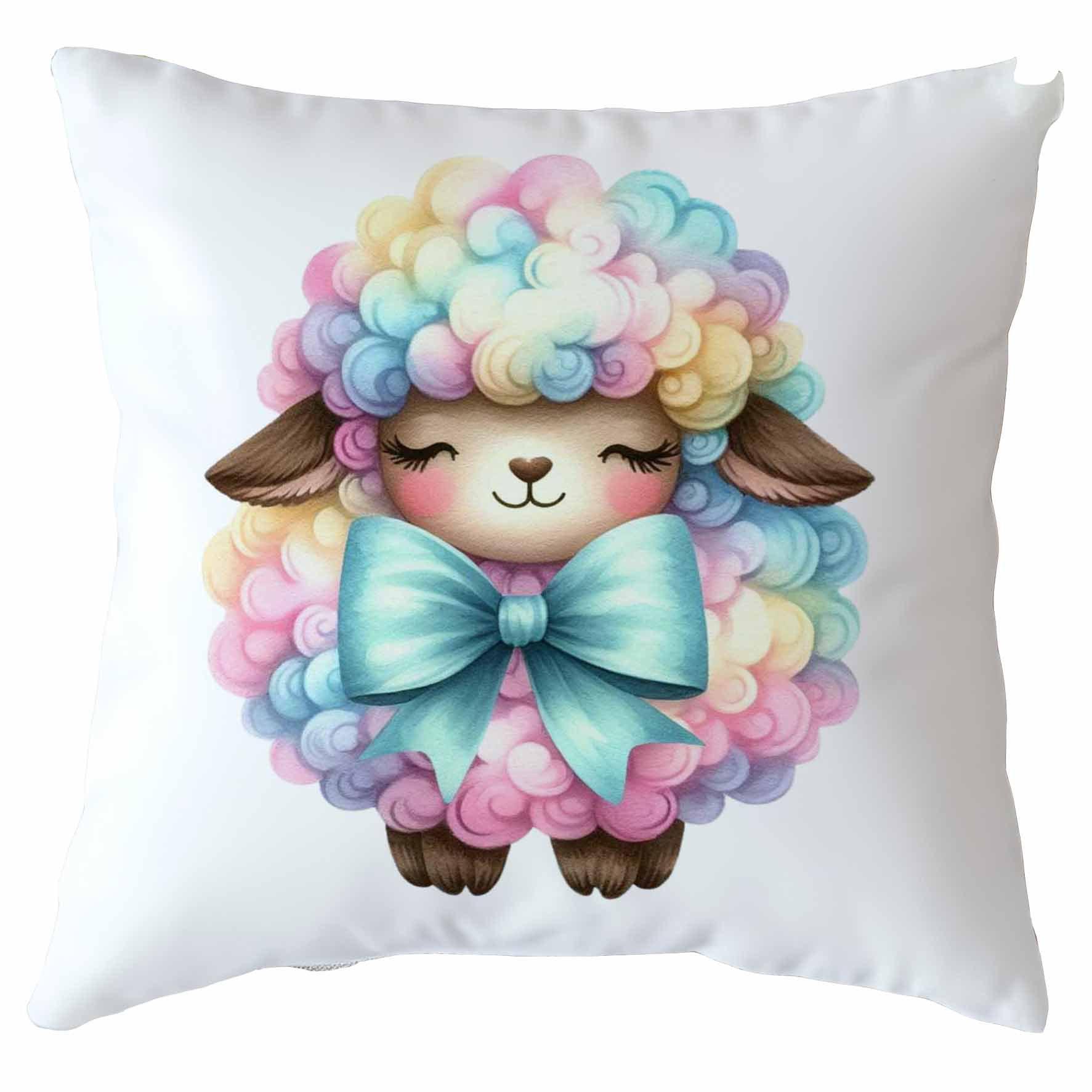 

Cute Colored Sheep Sofa Pillowcase Pillowcase Cover 45*45 cm