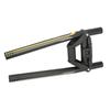 Manubrio per Bicicletta da 620mm Lega di Alluminio Manubrio Modificato Bicicletta Barra Pieghevole per Mountain Bike Nero Giallo