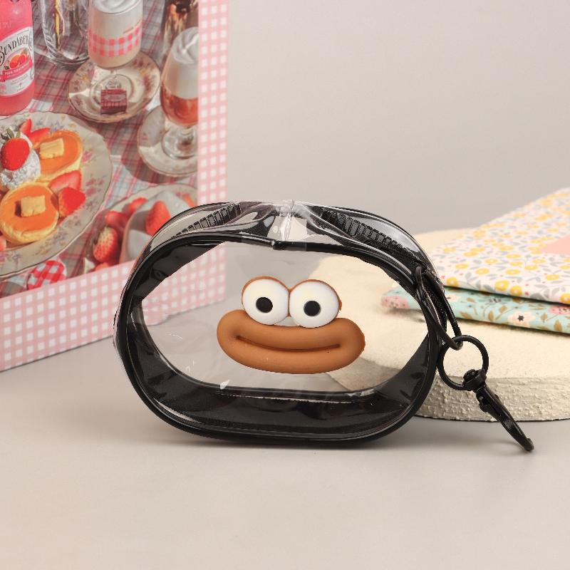 

Protective Cover Cotton Doll Sitting Bag Transparent Doll Dustproof Hanging Plush Doll Dust Drying Doll Bag чёрный