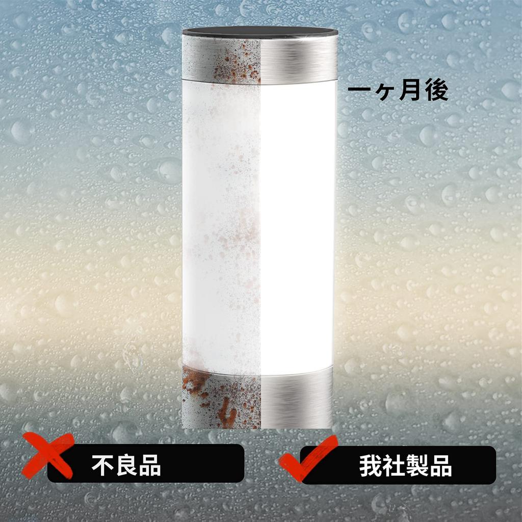 Siatom Solar IP65 Auto Garden Lighting Up To 12 Hours of Continuous Light Illuminates and Security Warm Silver Light, Outdoor, Waterproof, Bright,