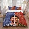 3Pcs Lionel Messi'S Achievements Bedding Sets For All Sizes New 3D Printed Bed Cover Comforter Duvet Cover Pillowcase Bedroom Decoration