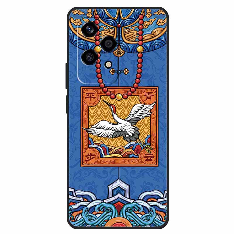 Etui na Honor 200 Lite Wzór Drukowany TPU Odporny na Wstrząsy Pokrowiec na Telefon