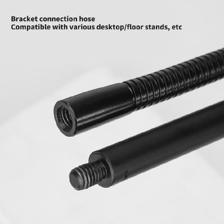 Asta di Estensione da 3/8" per Treppiedi di Supporto Microfoni, Estensore Regolabile a 360 Gradi da 18 cm Accessorio per Fotografia e Registrazione