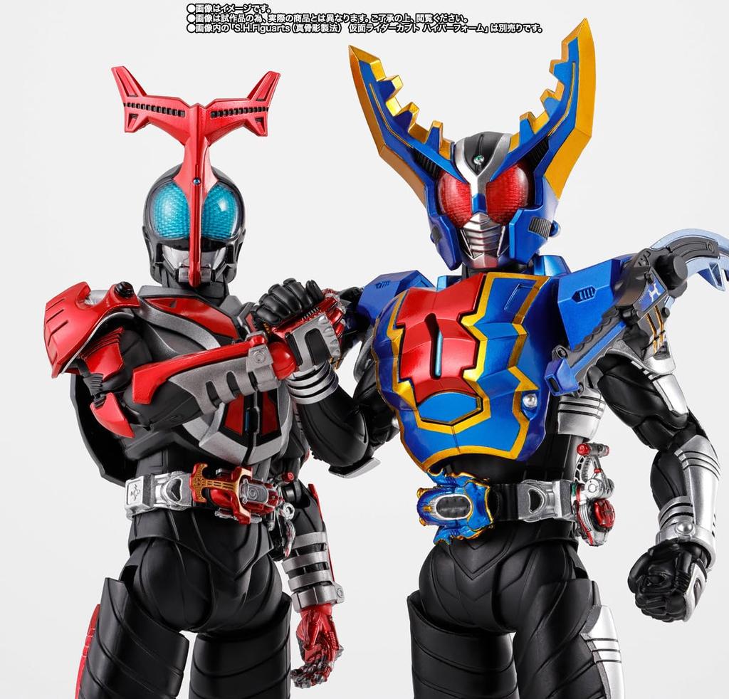 S.H.Figuarts (True Bone Carving Method) Kamen Rider Gatack Hyper Form, approximately 150mm tall, made of PVC and ABS, pre-painted figure.