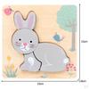 Animal Wooden Puzzle, Children' puzzle children toys Years Old Boys and Girls Educational