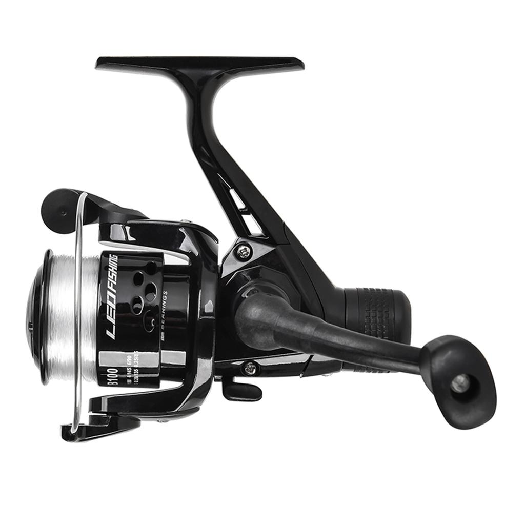 Fishing Rod Reel Combo Full Kit 2.1m/2.3m Telescopic Fishing Rod Spinning Reel Set with Hooks Soft Lures Barrel Swivels Storage Bag