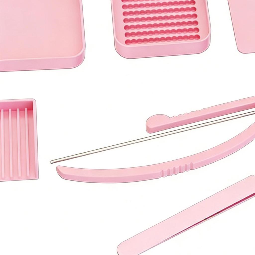 Beads Clips Pen Tray Kits  Beads Diy Craft Kit Tool Set Handmade Diy 2.6mm Tool Artifact Pen Needle Tweezers Beads Tools