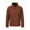 Fleece Sweatshirt Stand Collar Half Zipper Long Sleeves Trendy and Versatile Men's Tops Fall and Winter New