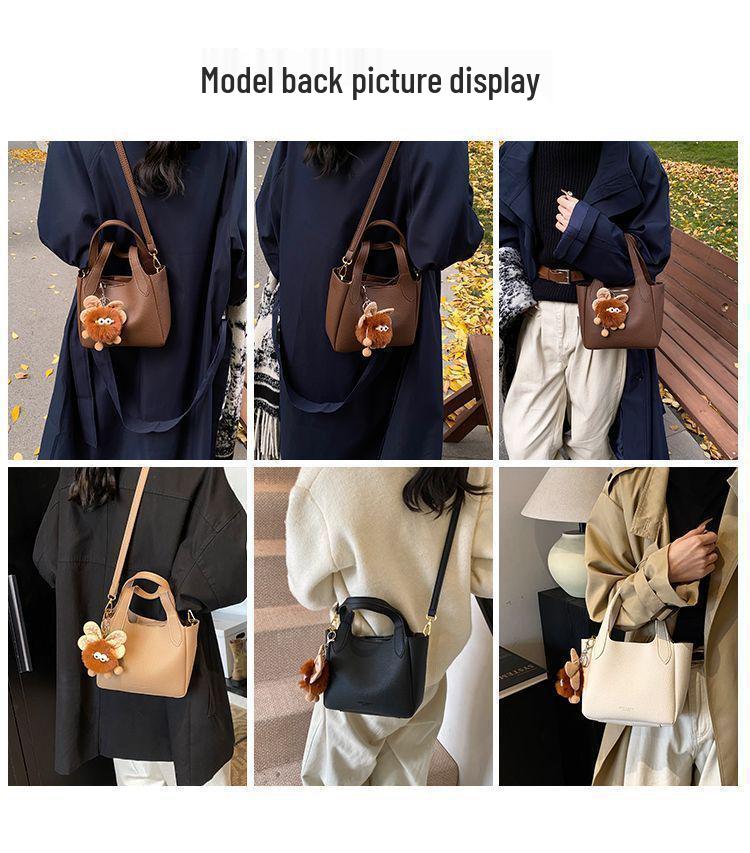 Retro Women's Versatile Crossbody Bucket Handbag - 2025 Fashion Collection