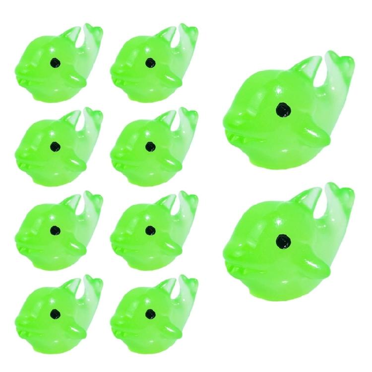 10pcs Aquariums Artificial Luminescent Fishes Simulated Fishes Ornaments Aquariums Pet Supply