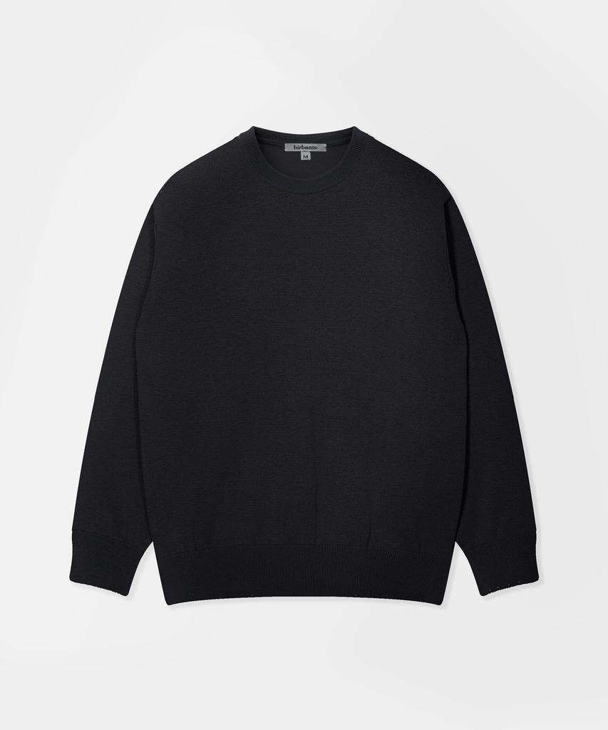 BIRBANTE Soft Washable Round Knit - Charcoal