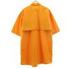 L.L.BEAN Short Sleeve Button-down Fishing Shirt XL Orange Outdoors Men's Used