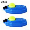Solo Tennis Trainer Rebound Base Self-Practice Training Tool with Ball Elastic Rope for All Skill Levels for Indoor Outdoor