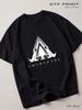 Black T-shirt Amaranthe (Amaranthe), Metal Back In