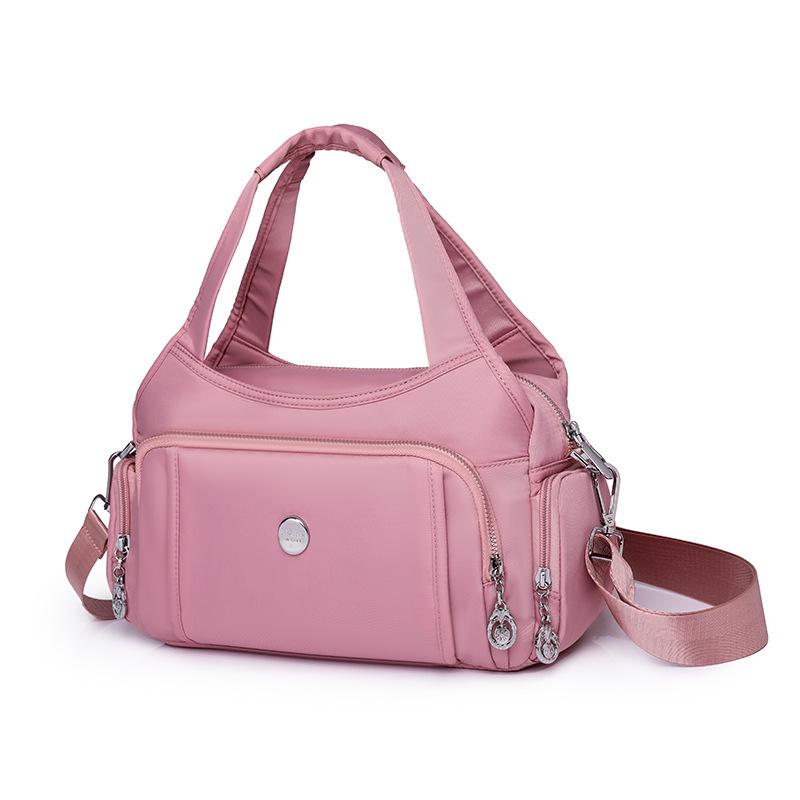 Módní Lehká Dámská Volnočasová Velkokapacitní Voda Odpuzující Nákupní Ruční Taška přes Rameno Crossbody