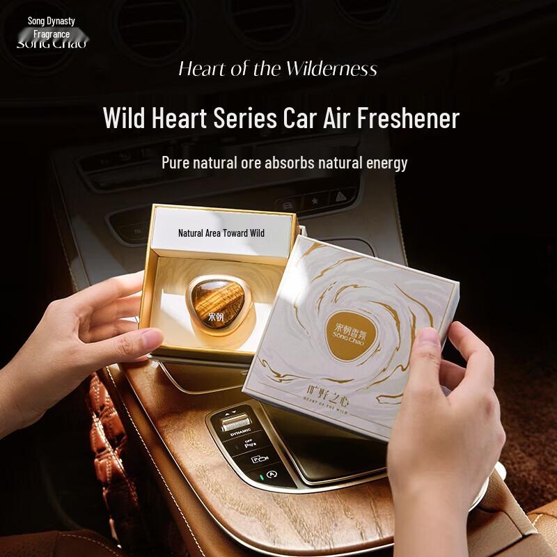 Crystal Heart Car Air Vent Fragrance Diffuser