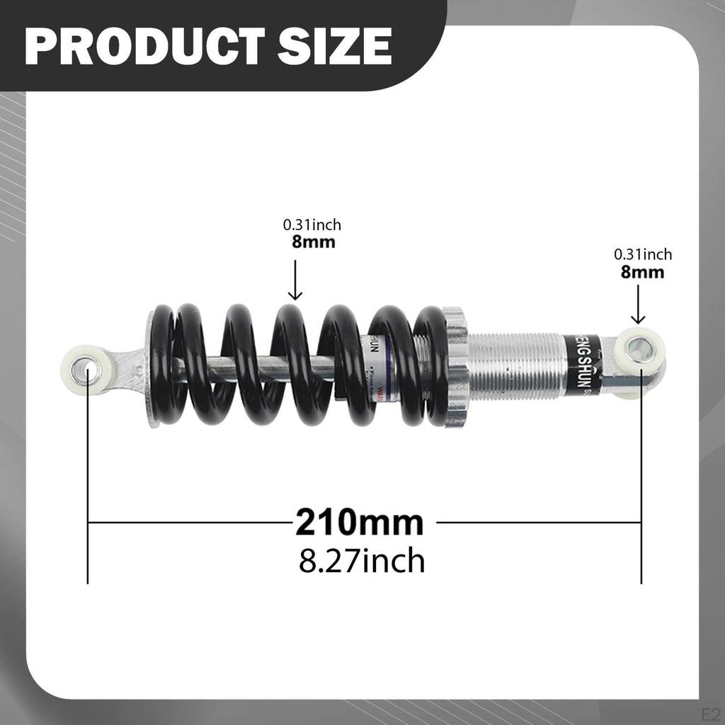 Mountain Bike Rear Shock Absorber ATV Universal Easy to Install Damper