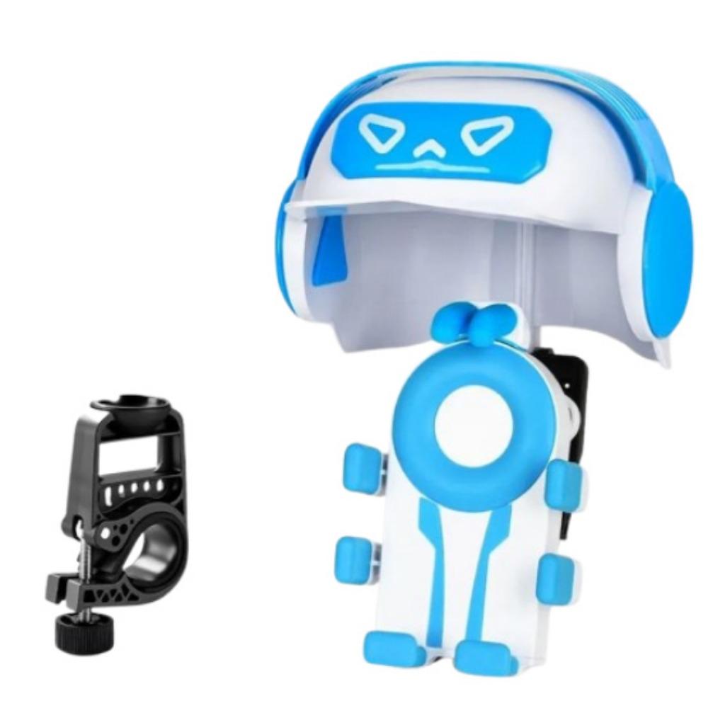

Rainproof Motorcycle Phone Holder Cartoon Phone Navigation Mount Travel Navigation Style 1 White
