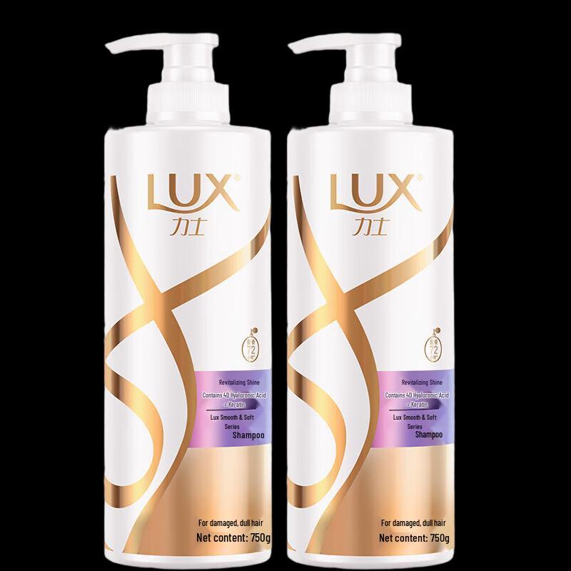 LUX Revitalizing Silky Smooth Shampoo Twin Pack