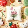 Beautiful Flowers Cushion Cover Soft Short Plush DoubleSided Printing Home Decor Machine Washable Pillow Case Gift