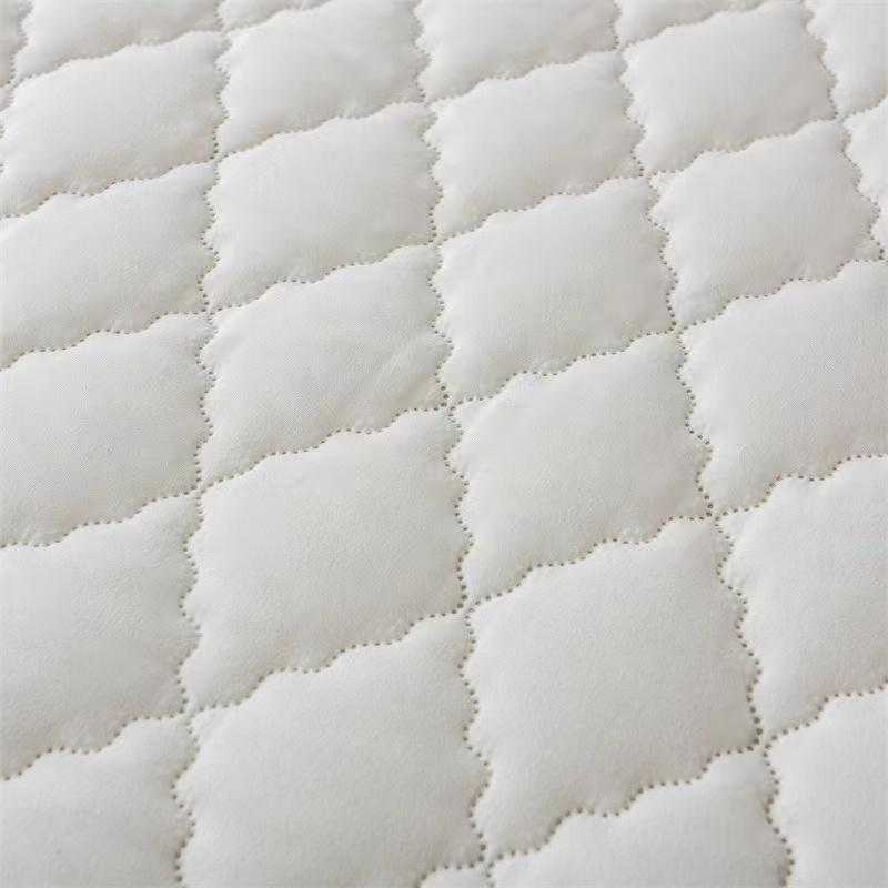 King Queen Size Anti -Mites Soft Comfortable Bed Cover Solid Color Waterproof Mattress Cover Not Including Pillowcase