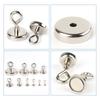 Neodymium Magnet Powerful Lifesaving Hook Marine Magnets Fishing Pot With Ring