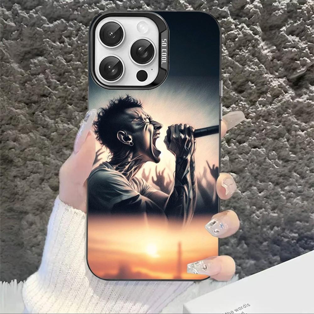L-Linkin Meteora P-Park Phone Case For IPhone 16 15 14 13 12 11 Pro Max X XR XSMAX 8 7 Plus Matte Shockproof Back Cover