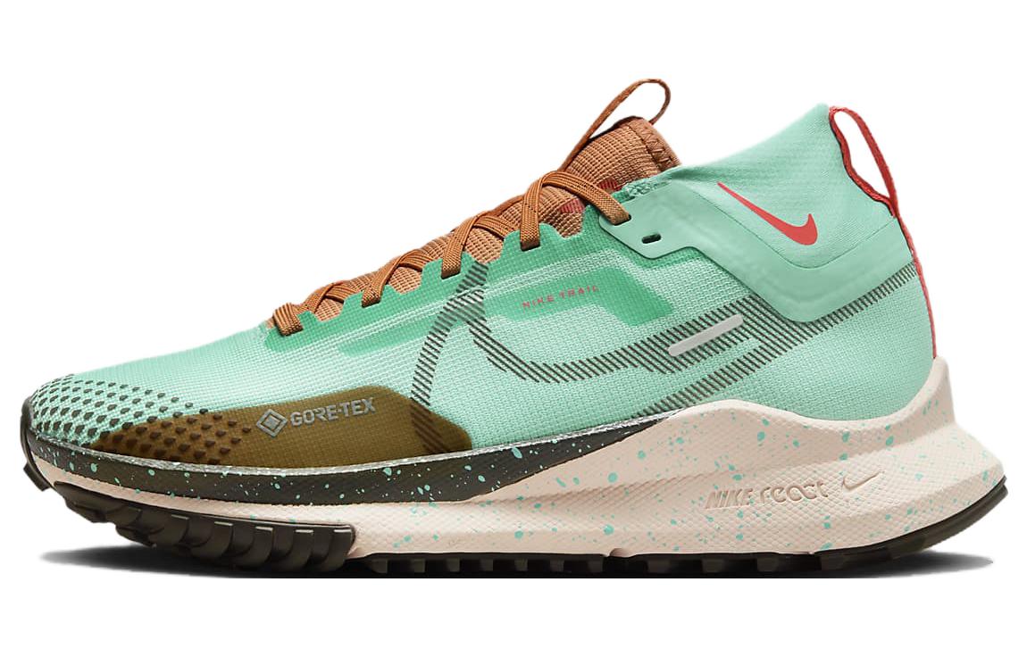 Nike React Pegasus Trail 4 Gore Tex Emerald Rise Sequoia Women s DJ7929-301 36