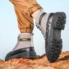 Neues Paar Antikollision Bequem Abriebfest Lässig High Top Stiefel Vielseitig für Tägliche Arbeit und Outdoor Herrenschuhe
